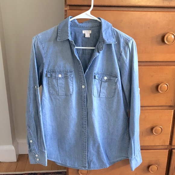 J. Crew Keeper Chambray Shirt - Picture 4 of 5